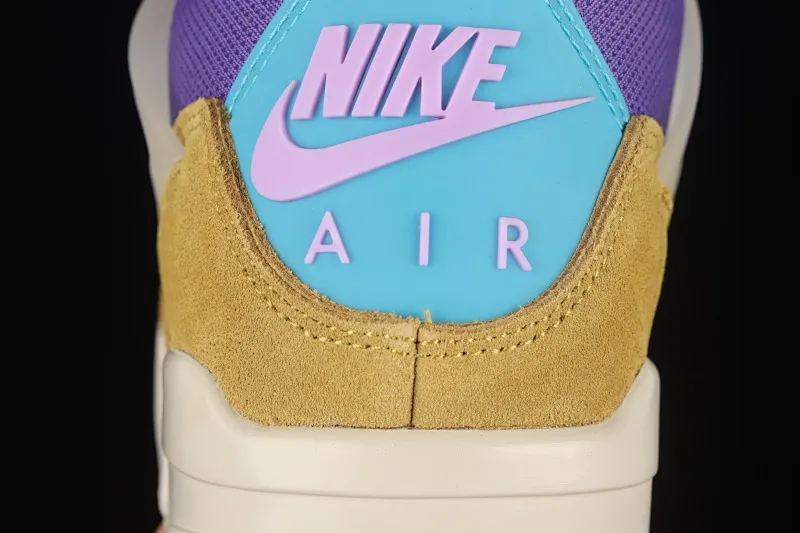 All categories Air Jordan Jordan series basketball shoes Air Jordan 4 foreign trade version Air Jordan 4 Retro SP AJ4 Joe 4 joint yellow and purple desert DJ5718-300